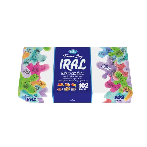 فریزر ایرال جعبه ای چسب دار