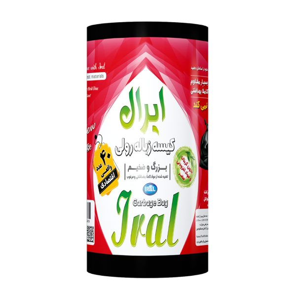 کیسه زباله رول ایرال 40