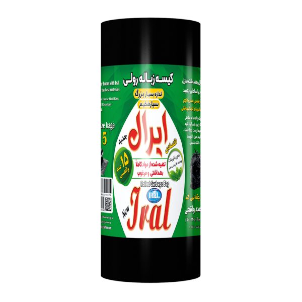کیسه زباله رول ایرال 15