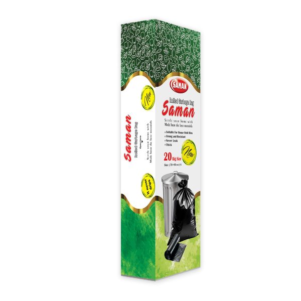 کیسه زباله رول جعب تک قلو سامان